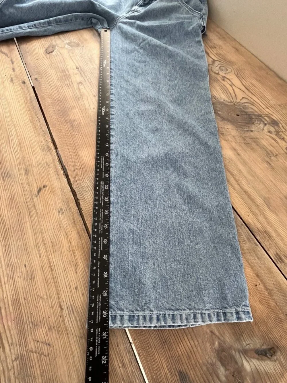 Guess Vintage Carpenter Pants Mens 30 Lightwash Made in USA 90s Baggy